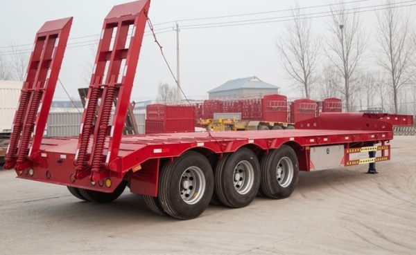 60 Ton Drop Deck Low Loader Lowboy Trailers