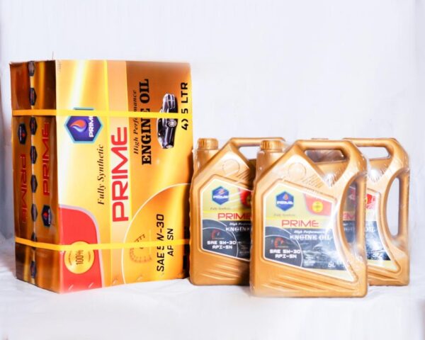 Prime Fully Synthetic Engine Oil SAE 5W-30 5ltrs